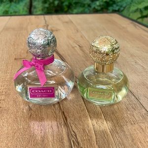 Coach Poppy Flower and Coach Citrine Bundle